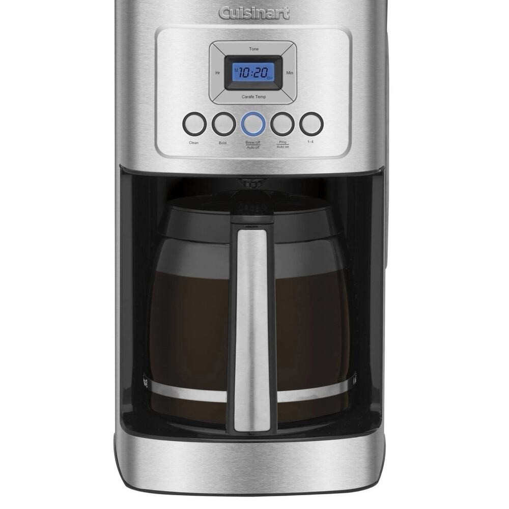 Cuisinart 14-Cup Coffee Maker, Programmable Glass, Stainless Steel